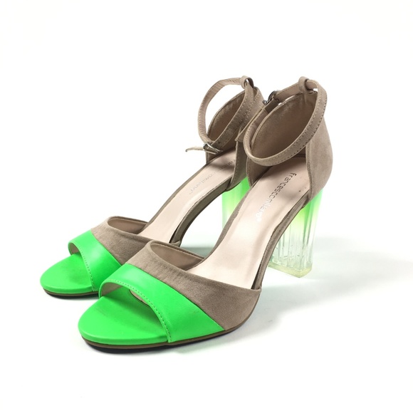 Francesco Milano Womens Block Heel Pump Sandals - Picture 2 of 8